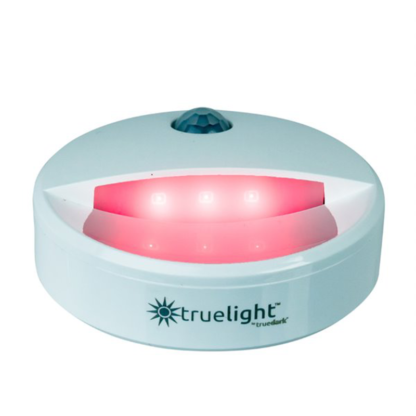 TrueLight Portable Nightlight illuminating the dark