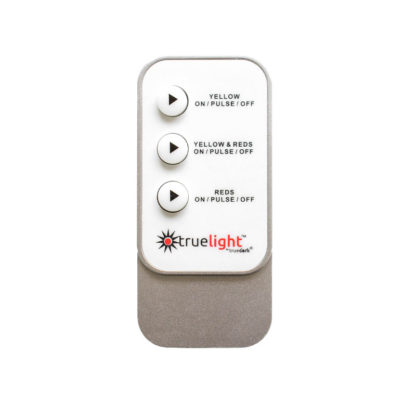TrueLight Energy Square Device replacement remote in white and silver