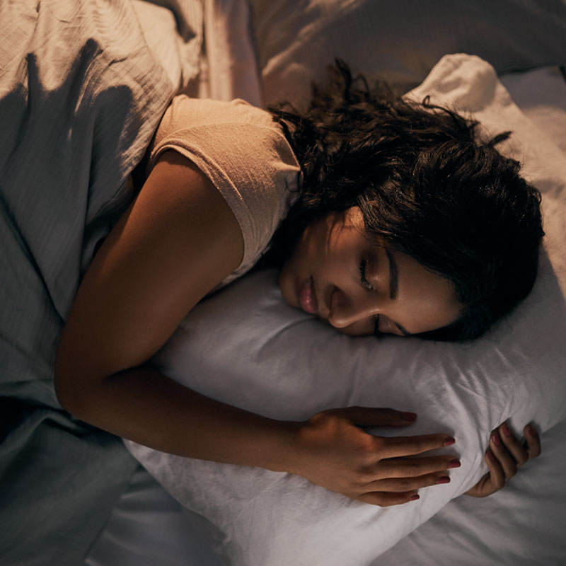 Image of woman sleeping